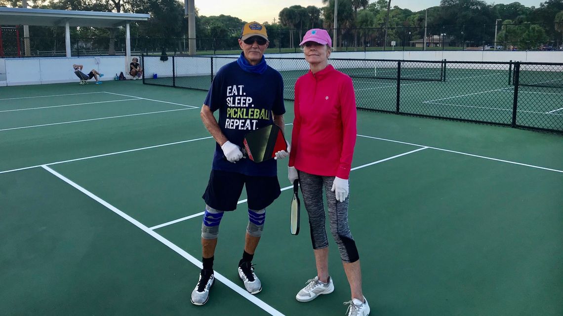 Keep calm and play pickleball: Growing sport keeping a married couple young at heart