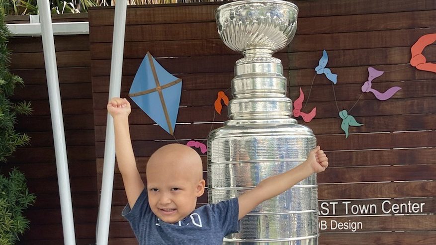 Stanley Cup visits children’s cancer center in Tampa