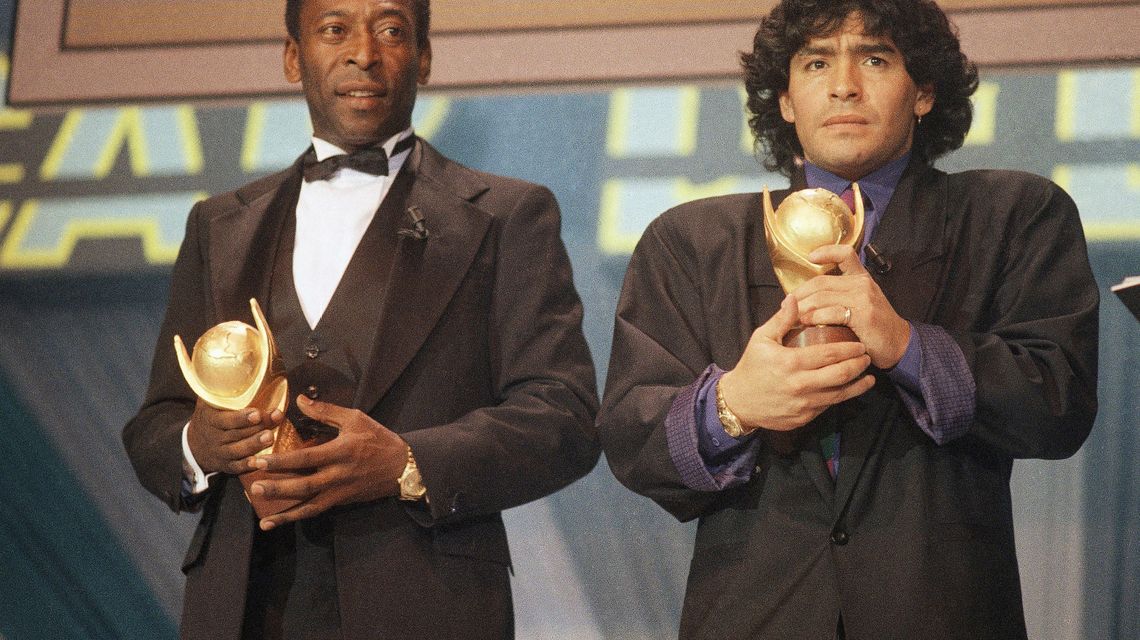 Feuding no more, Pelé mourns friend, legend Diego Maradona
