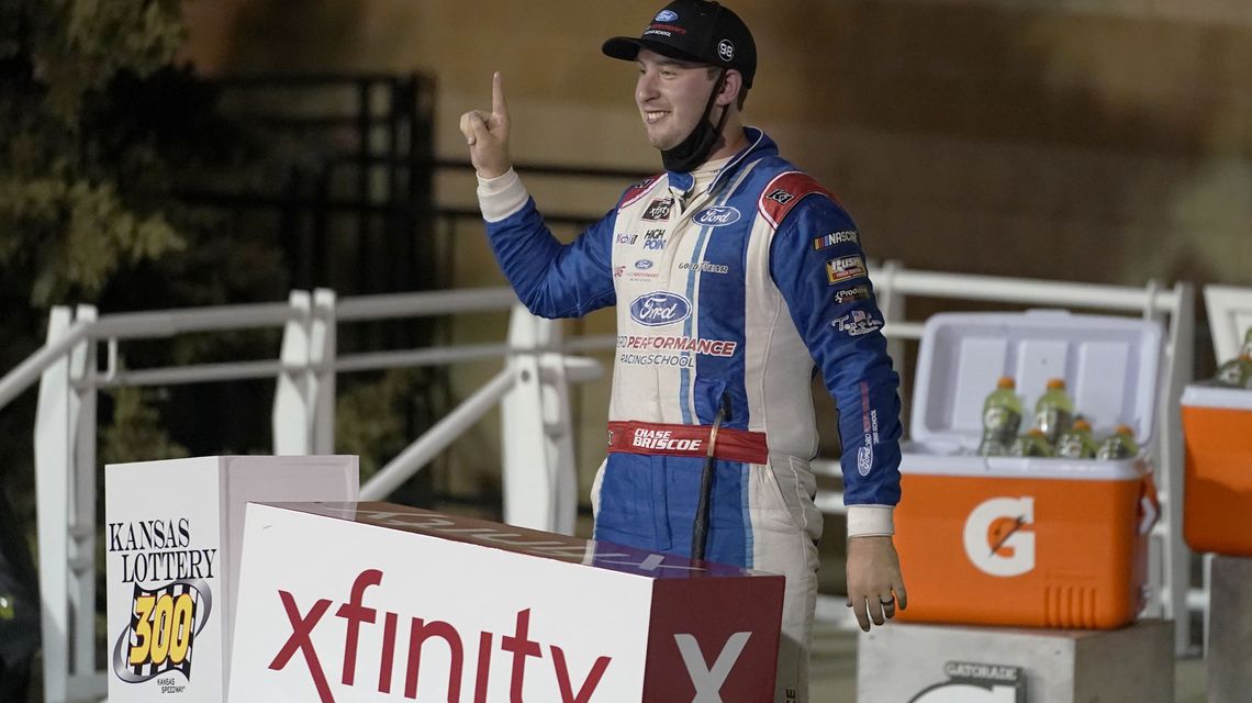 NASCAR’s Briscoe balances title chase with off-track woes
