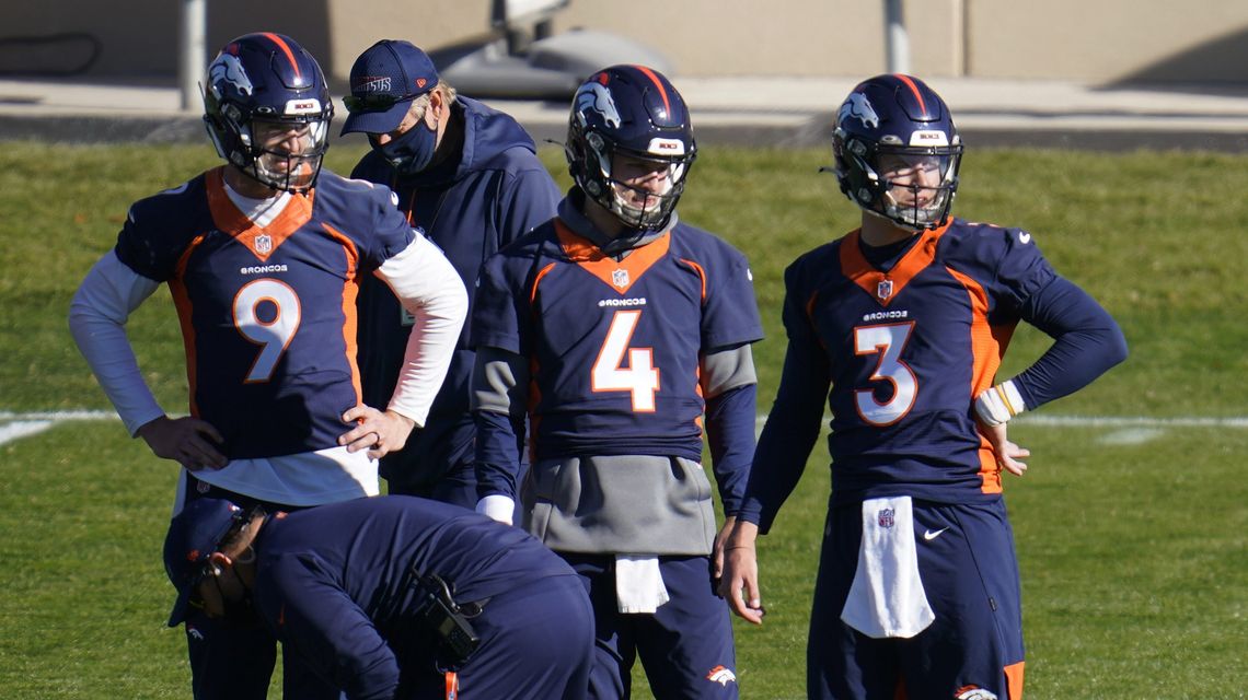 AP sources: NFL DQs Broncos QBs for not wearing masks