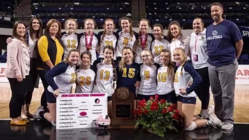 Burlington Notre Dame shows resiliency in winning first state championship