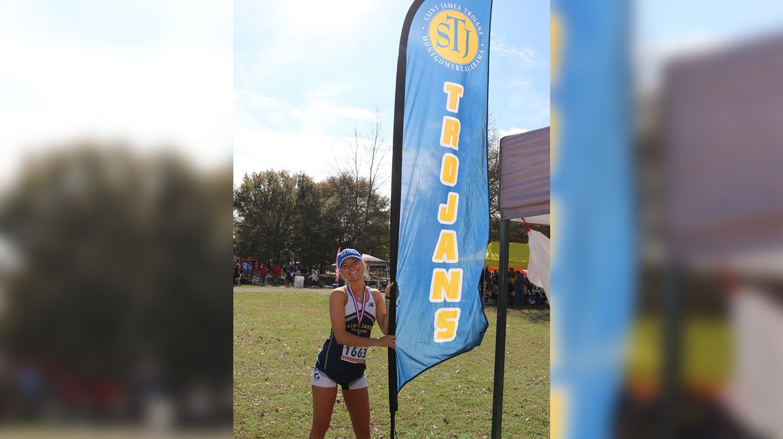 Saint James’ Presley Mills adds another XC title