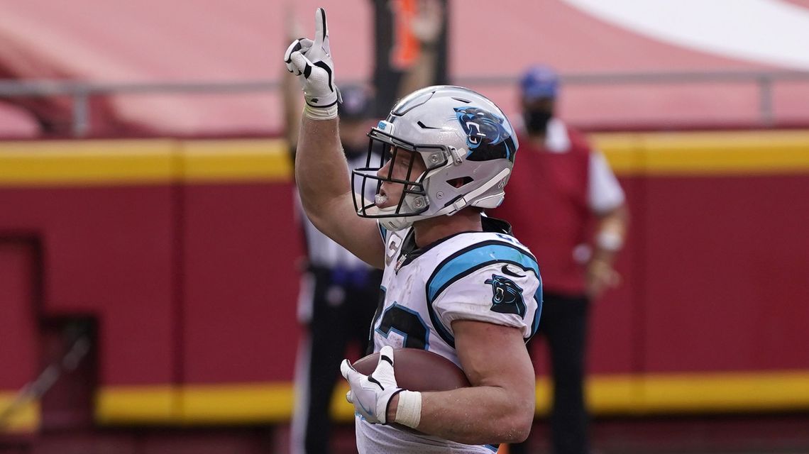 Panthers list McCaffrey as ‘day to day’ with shoulder injury