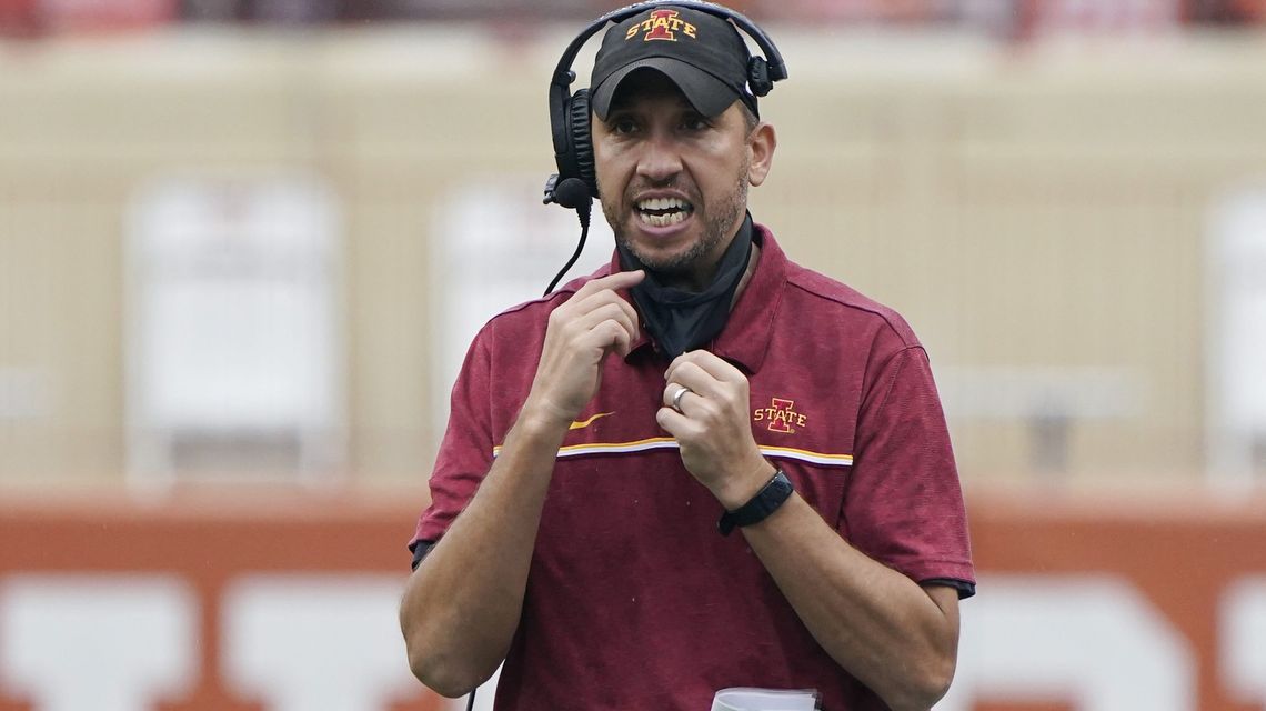 No. 12 Iowa State can clinch Big 12 title game spot with win