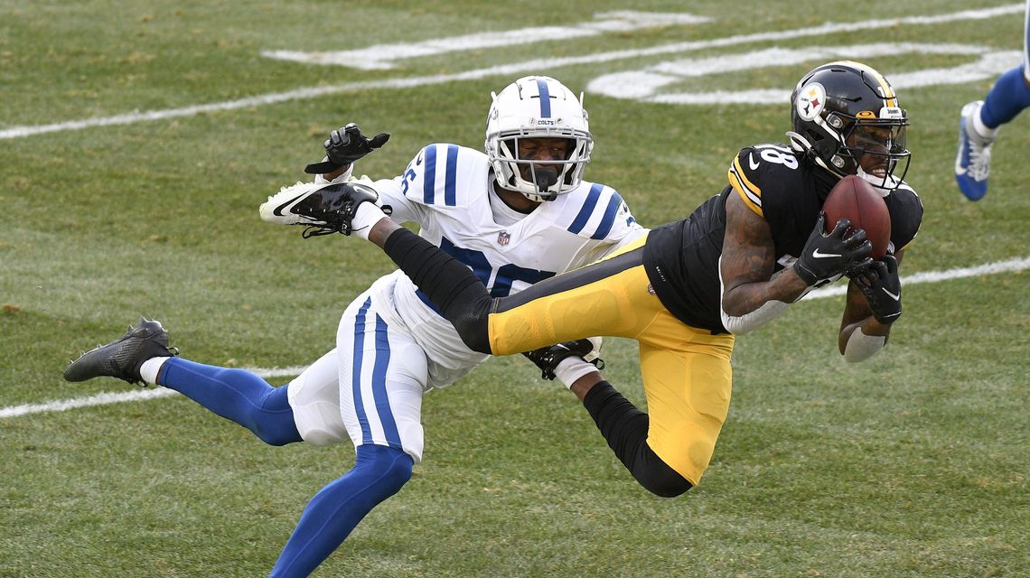 Steelers rally past Colts to end skid, lock up AFC North