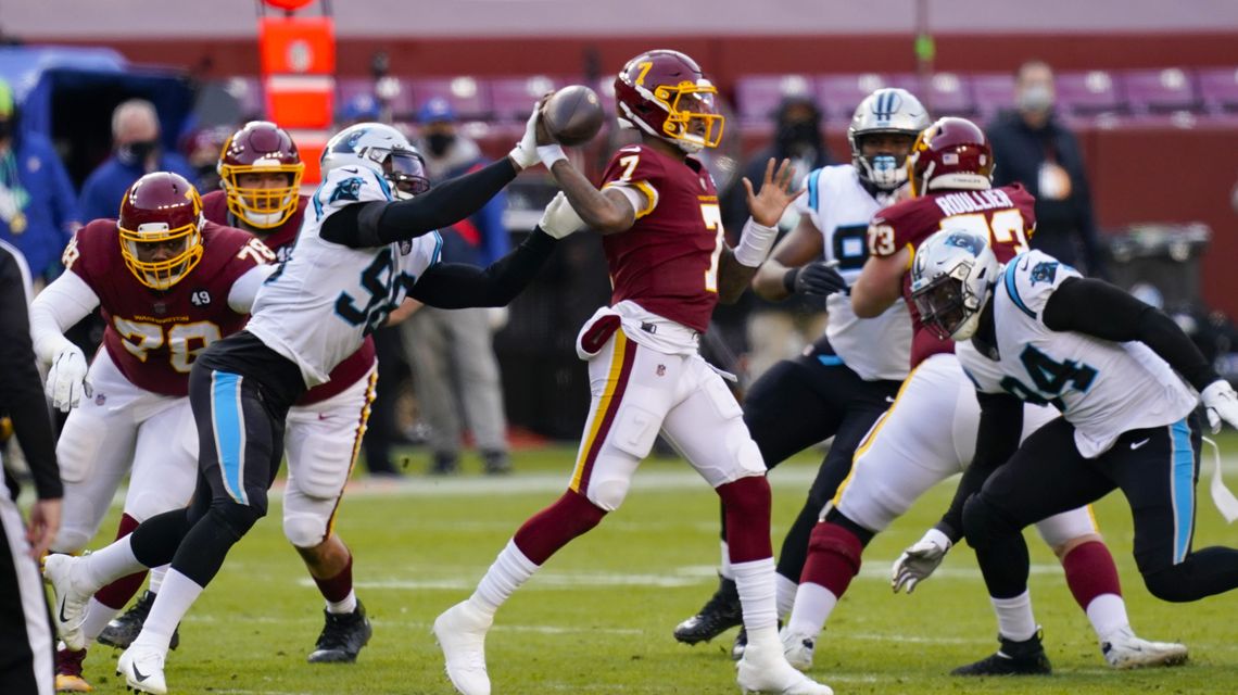 Washington beaten by Panthers, fails to clinch NFC East