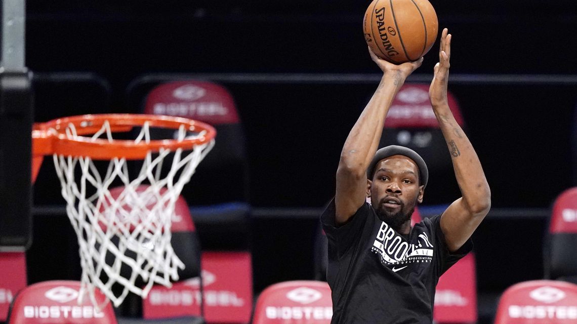 Net gains: High hopes in Brooklyn with Durant, Irving ready