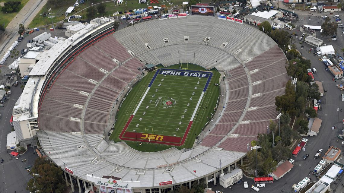 No fans to be allowed at Rose Bowl for CFP semifinal game
