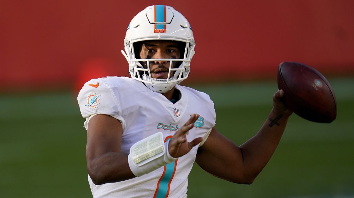 Dolphins’ Tagovailoa set to start against Bengals