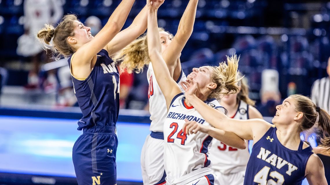 Two former Martinsburg Bulldogs helping Navy women’s basketball take game to next level