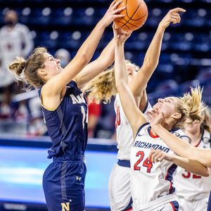 Two former Martinsburg Bulldogs helping Navy women’s basketball take game to next level