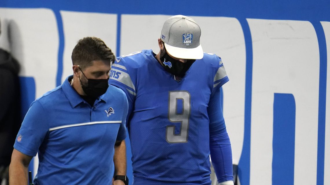 Injured Stafford isn’t available for comeback as Lions lose