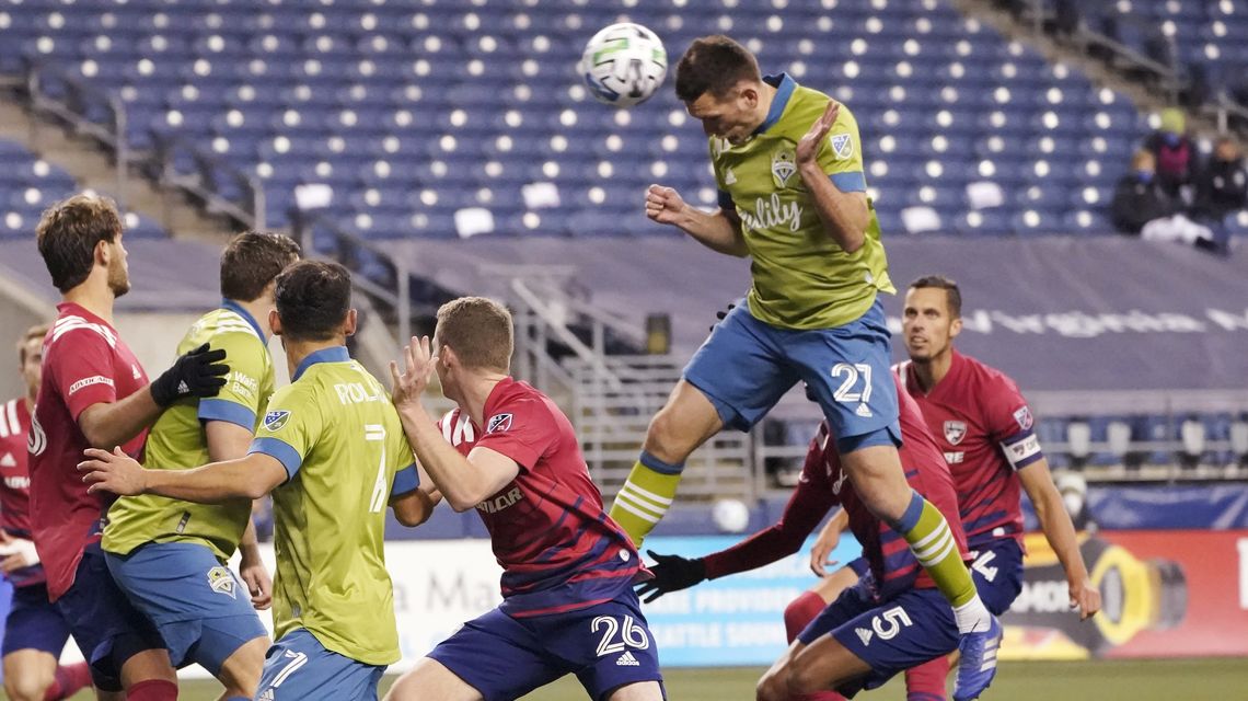 Sounders back in West final after 1-0 win over FC Dallas