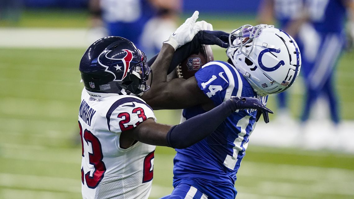 Colts recover another late fumble, beat Texans 27-20