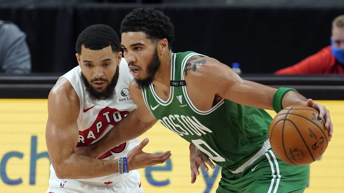 Tatum scores 40 in Celtics’ 126-114 win over Raptors