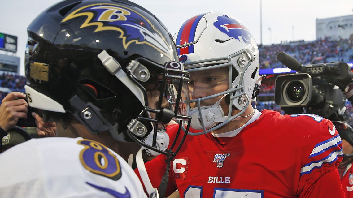 Allen, Jackson set for playoff showdown as Bills host Ravens