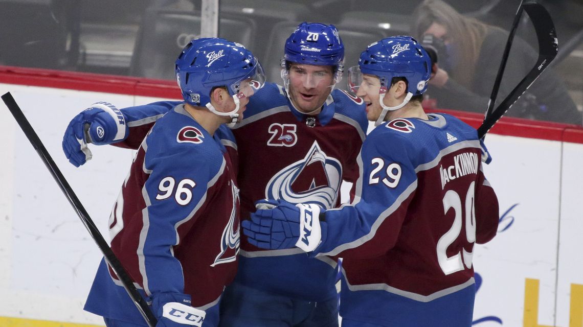 Saad has goal, assist as Avalanche top Wild 5-1