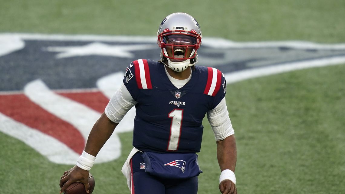 Newton accounts for 4 TDs, Patriots roll 28-14 over Jets