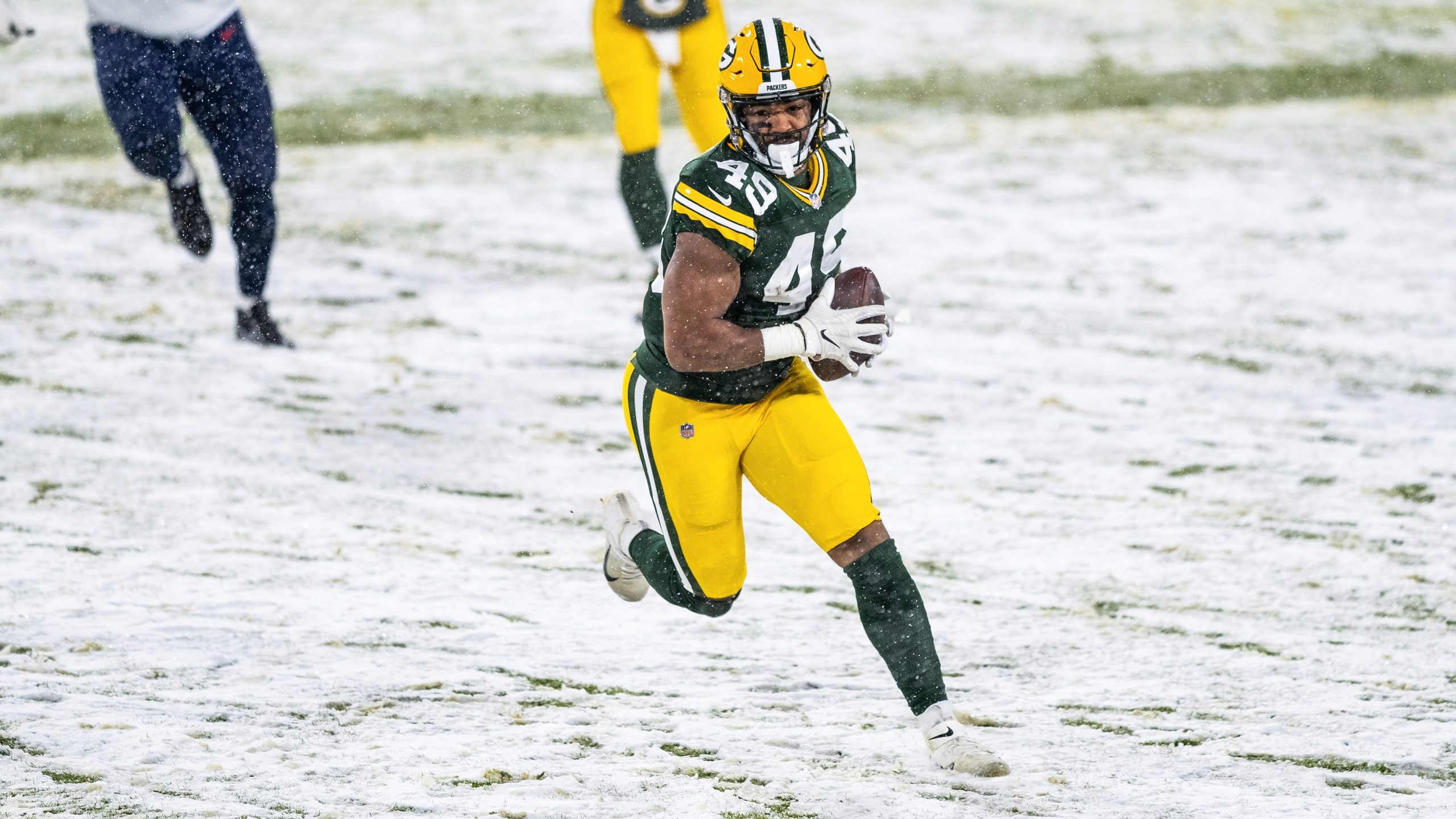 Dominique Dafney practices as Packers designate him for return