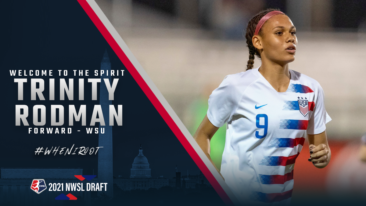 Trinity Rodman out to make a name for herself with NWSL’s Washington Spirit