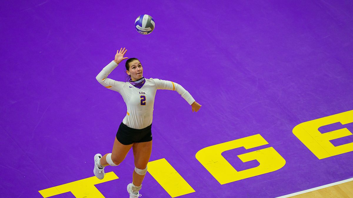 Two-time Gatorade Texas Volleyball Player of the Year continuing outstanding career at LSU