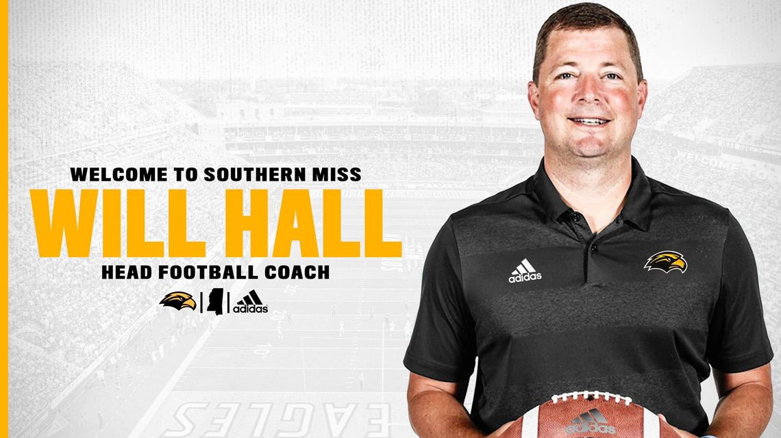 Will Hall named Southern Mississippi football head coach