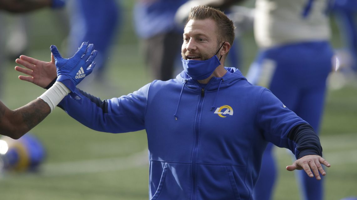 Friends as playoff foes: Packers’ LaFleur faces Rams’ McVay