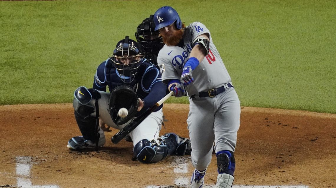 Red beard returns: Turner glad to be back with Dodgers