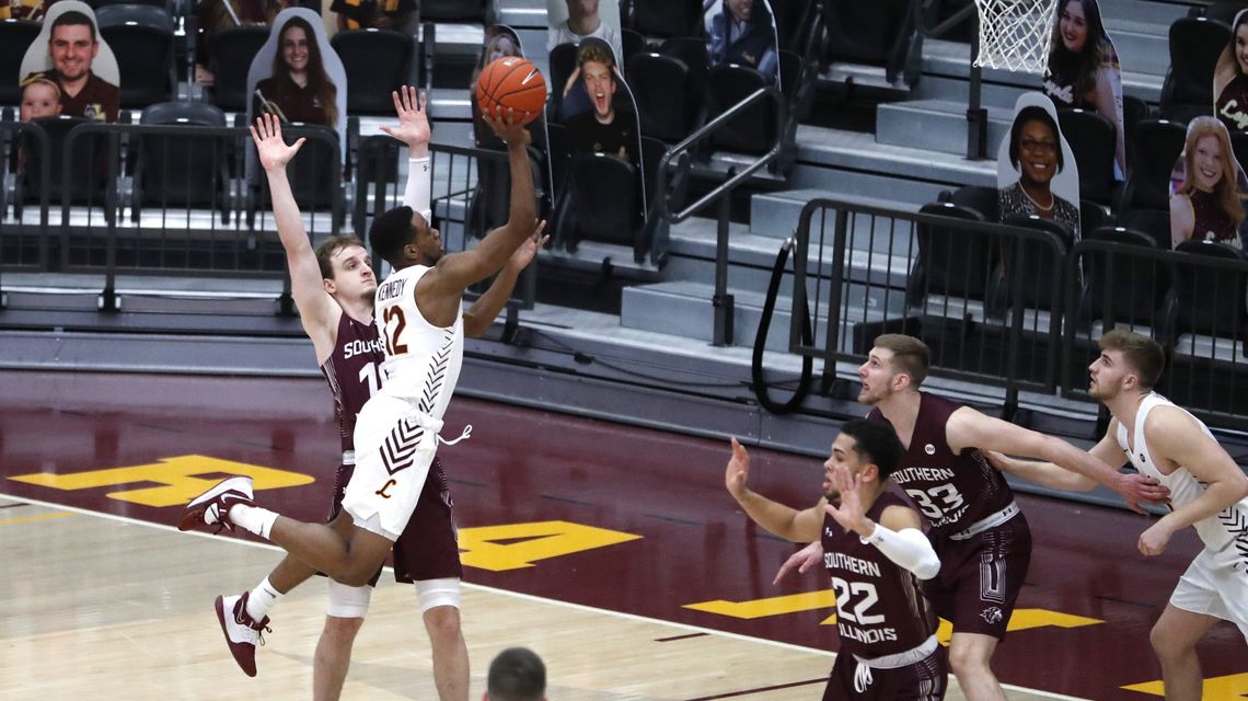 No. 21 Loyola holds on to beat Southern Illinois 60-52