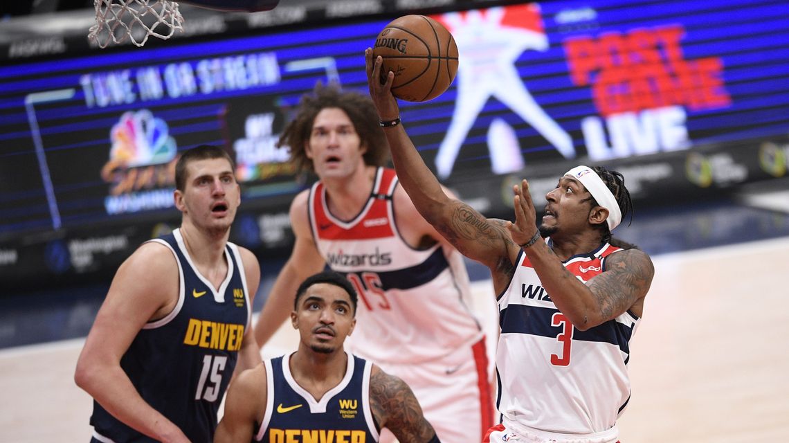 Beal hits late free throws, Wizards edge Nuggets 130-128