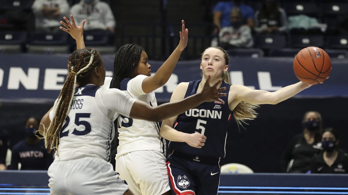 Top-ranked UConn women win in 1st visit to Xavier 83-32