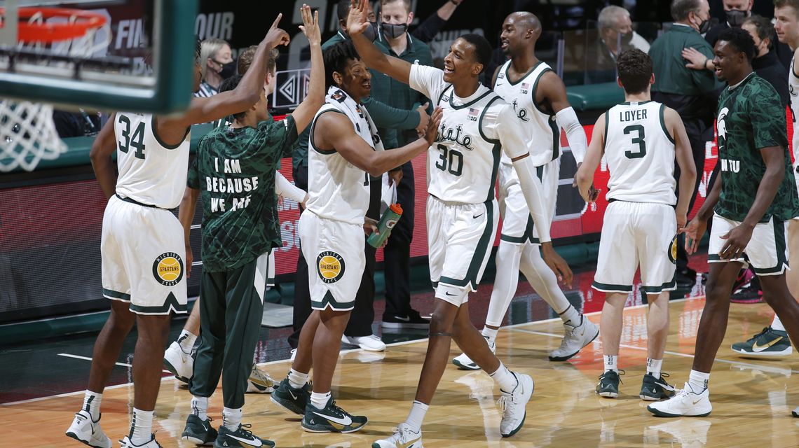Michigan St. edges Penn St. 60-58 behind Henry’s 20 points