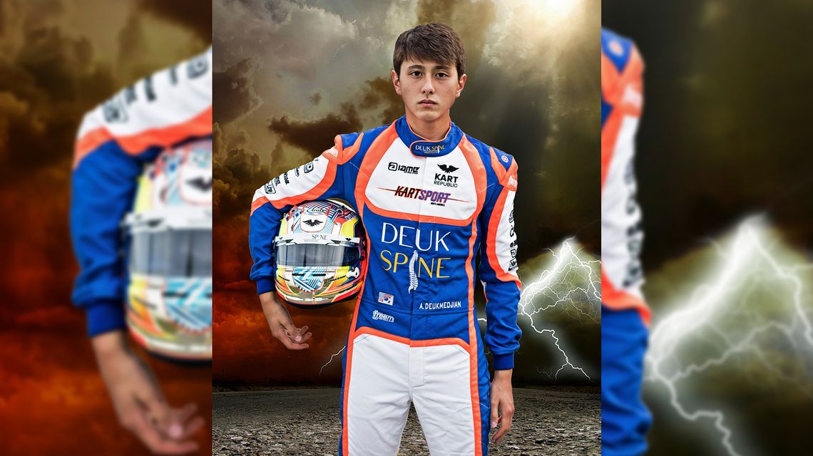 Arias Deukmedjian: Kart racing national champion