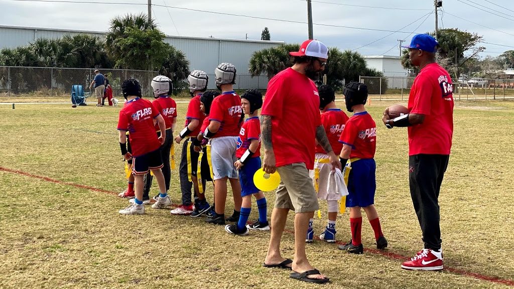 Indialantic Elementary’s Xen Waddy is a star in flag football