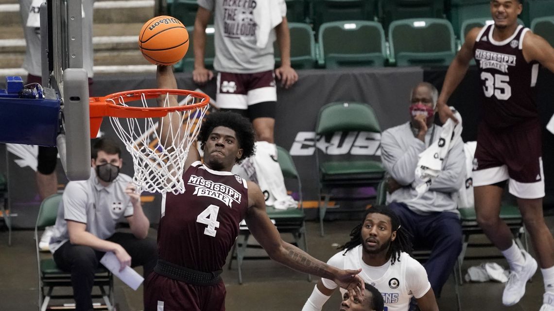 Stewart, Molinar lead Mississippi St. by Saint Louis in NIT