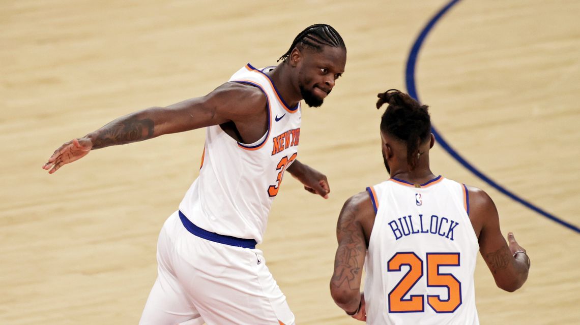 Randle’s third triple-double lifts Knicks over Magic
