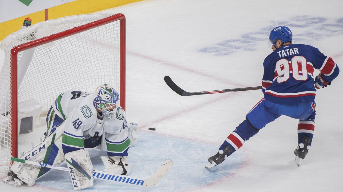 Tomas Tatar scores shootout winner, Canadiens edge Canucks