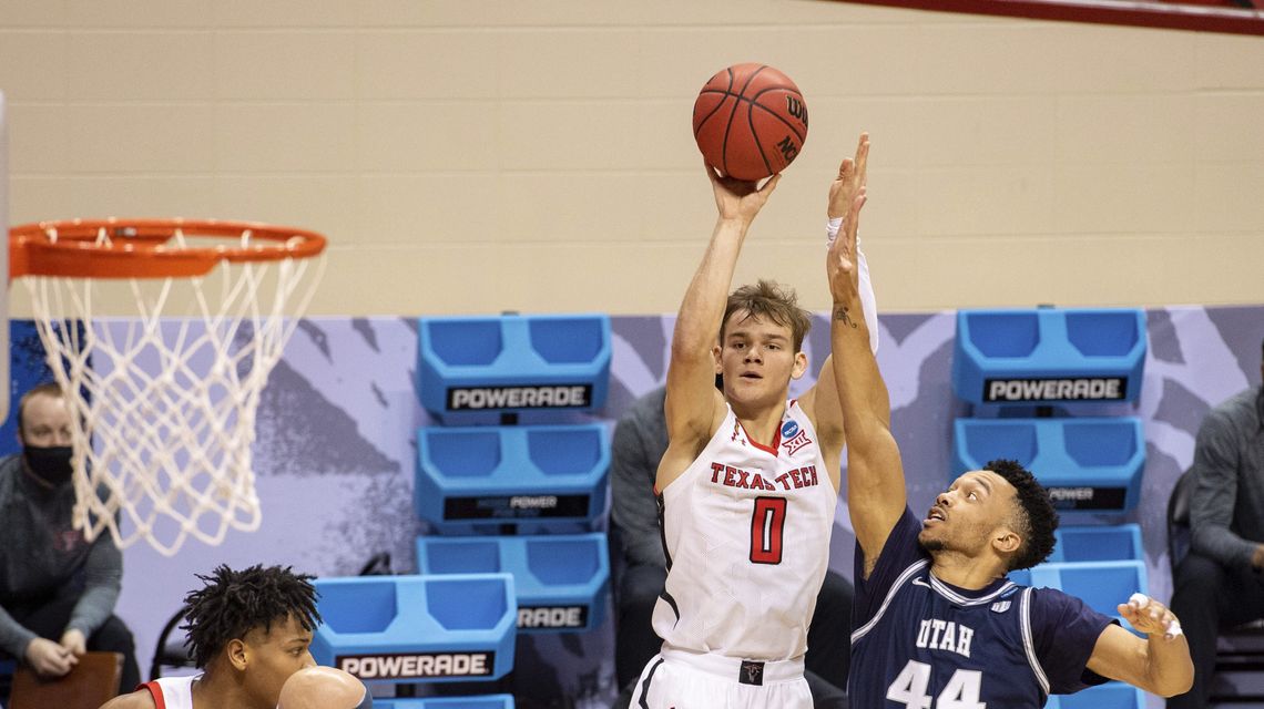 Texas Tech uses 2nd-half surge to get past Utah State 65-53