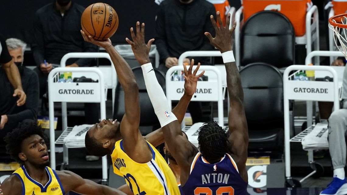 Suns cruise past short-handed Warriors 120-98