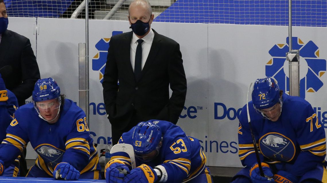 Sabres fire coach Krueger while in midst of 12-game skid
