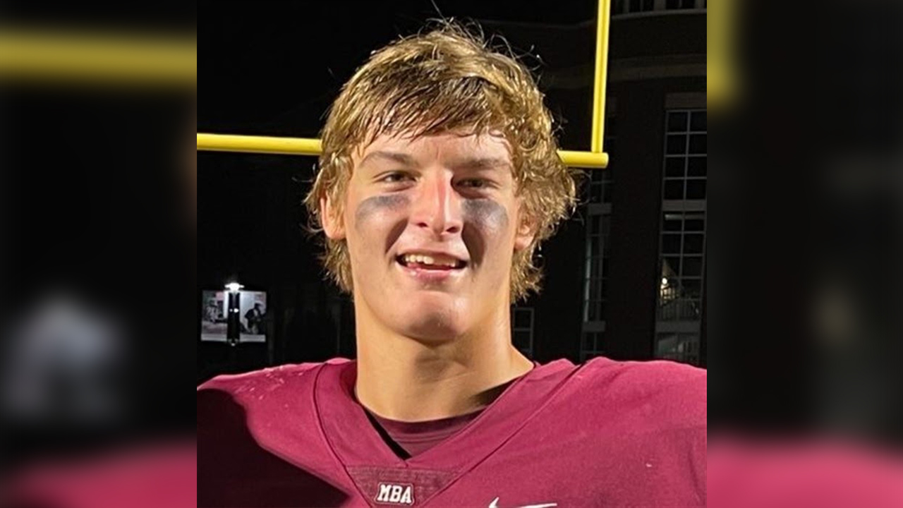 The college football dream becomes a reality for three-star tackle, Grayson Morgan