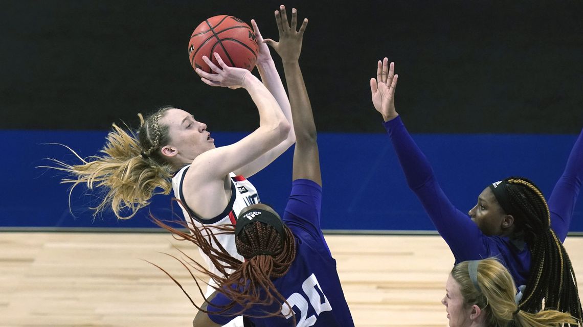 UConn’s Paige Bueckers becomes the first freshman to be named The Associated Press women’s basketball player of the year