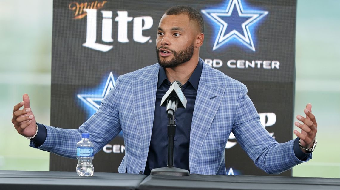 ‘Healthy’ Prescott signs richest contract in Cowboys history