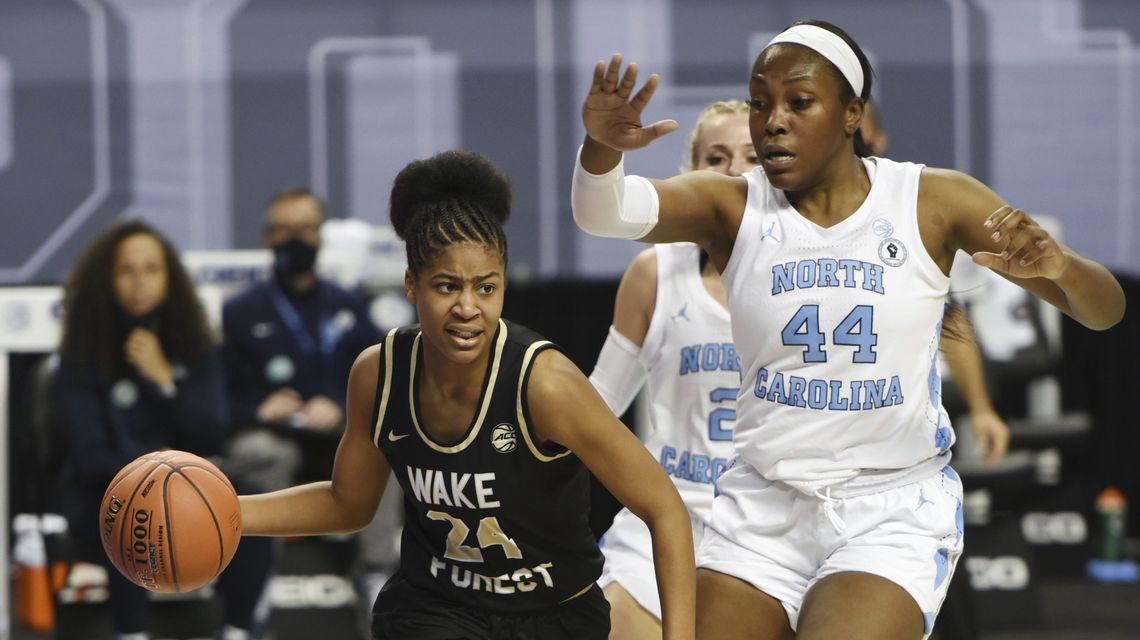 Spear scores 29, hits 7 3s as Wake Forest women beat UNC