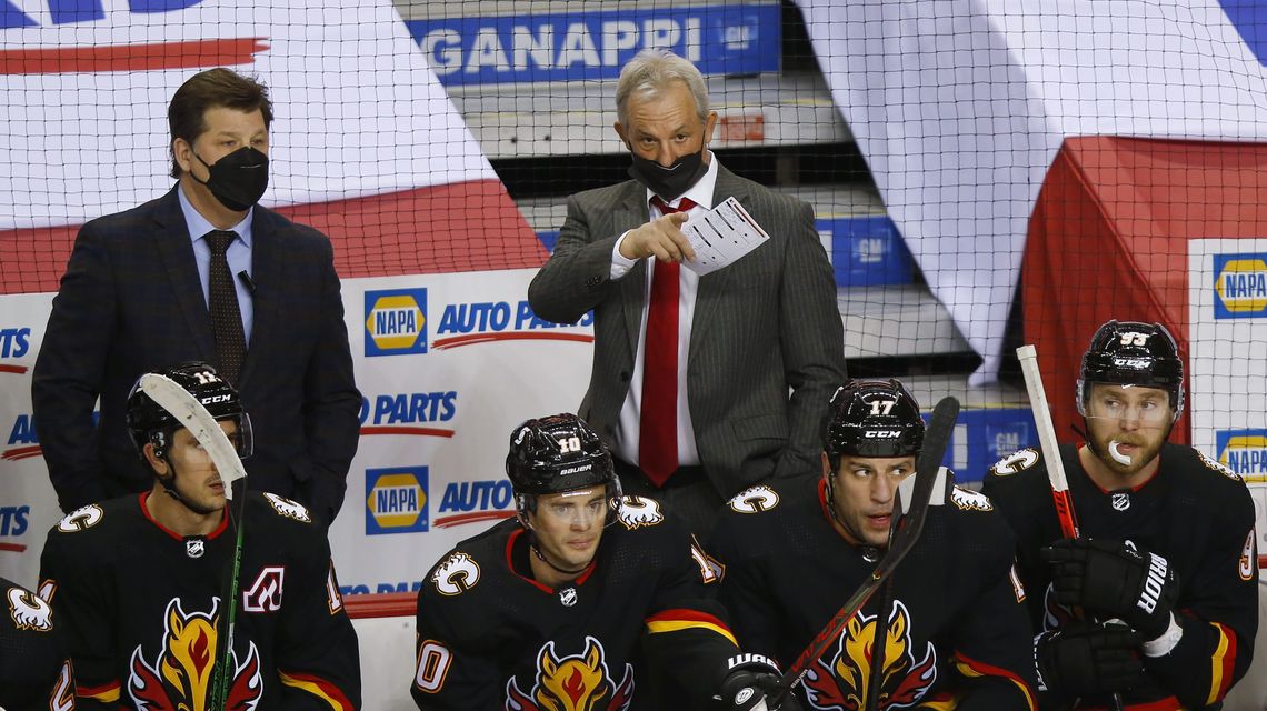 Sutter directs Flames past Canadiens in coaching return