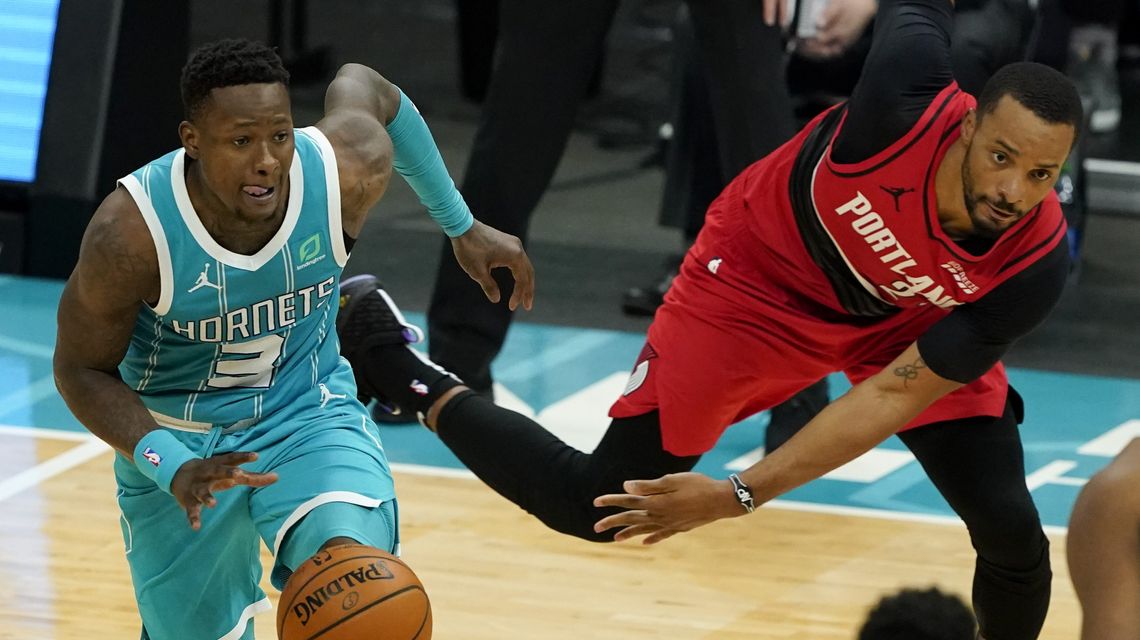 Rozier, Hornets snap 4-game skid, beat Blazers 109-101