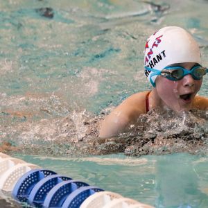 Rylie Merchant, 9, is one of Georgia’s best swimmers in her age group