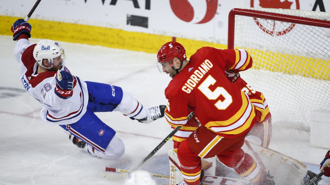 Montreal beats Calgary 2-1, strengthens hold on 4th in North