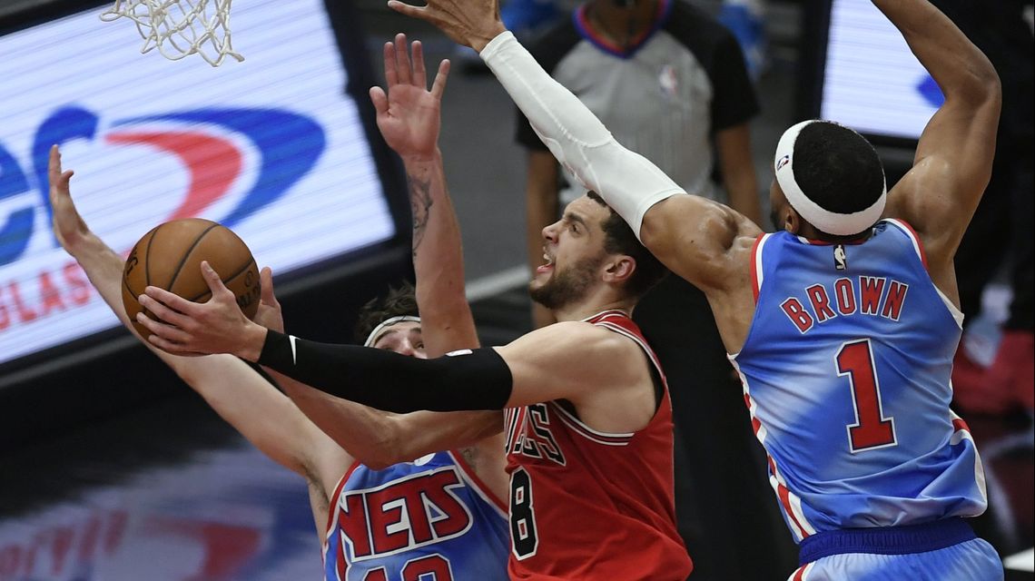 Bulls beat Nets 115-107, snap 6-game skid
